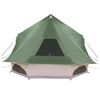 vidaXL Family Tipi Tent Folding with Roof Green 680 x 430 x 270 cm