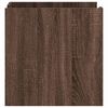 vidaXL Bedside Cabinet Brown Oak 45x50x50 cm Engineered Wood