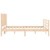 vidaXL Bed Frame without Mattress 160x200 cm Solid Wood