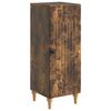 vidaXL Sideboard Smoked Oak 33 x 34.5 x 90 cm Engineered Wood