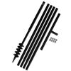 vidaXL Ground Drill with Handle 80 mm with Extension Tube 5 m Steel