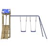 vidaXL Outdoor Playset Impregnated Wood Pine
