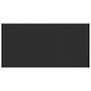 vidaXL Window Sill Black with wood grain 100 x 40 x 4.5 cm PVC