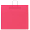 vidaXL Paper Bags 250 pcs with Handles Pink 54x15x49 cm