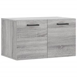 vidaXL Wall Cabinet Grey Sonoma 60x36,5x35 cm Engineered Wood