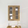 vidaXL Wall Cabinet Artisan Oak 69.5 x 34 x 90 cm Engineered Wood
