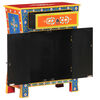 vidaXL Hand Painted Sideboard 60x30x75 cm Solid Mango Wood