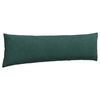 vidaXL Sofa Pillows 2 pcs Dark Green 145 x 40 cm Corduroy Fabric