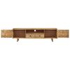 vidaXL TV Cabinet 140x30x40 cm Solid Mango Wood
