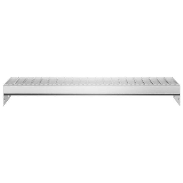 vidaXL Grate Step 60x24x7 cm Galvanised Steel