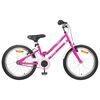 vidaXL Kids Bike 24 Inches for 8-12 Years Old Pink White