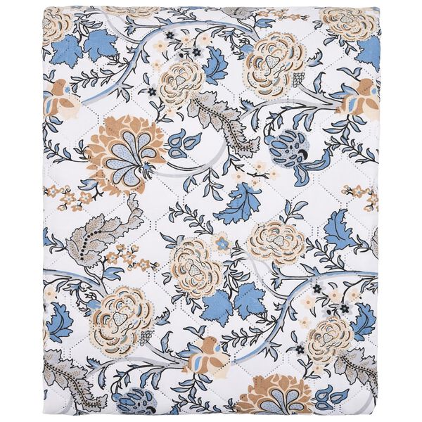 vidaXL Quilt Multicolour 230x260 cm Ultrasonic Quilted Fabric