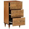 vidaXL Side Cabinet 40x33x75 cm Solid Wood Mango