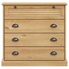 vidaXL Highboard VIGO 80x40x176 cm Solid Wood Pine