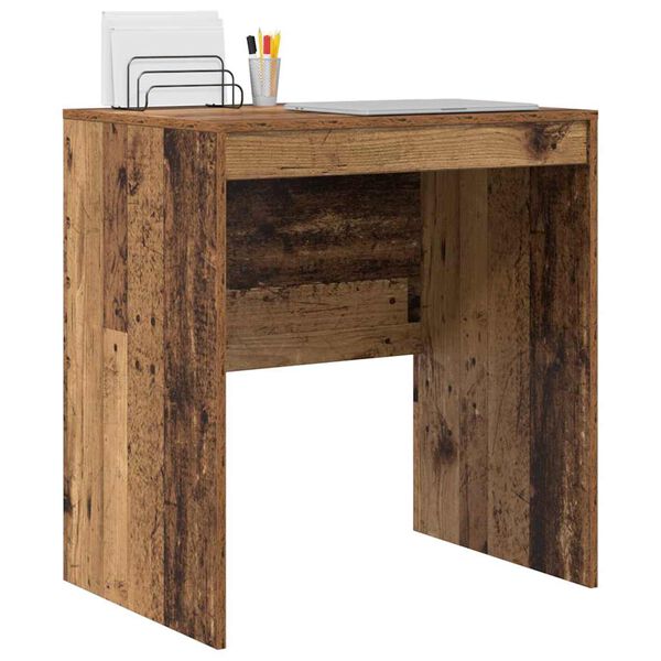 vidaXL Desk Old wood 70 x 50 x 76 cm Engineered wood