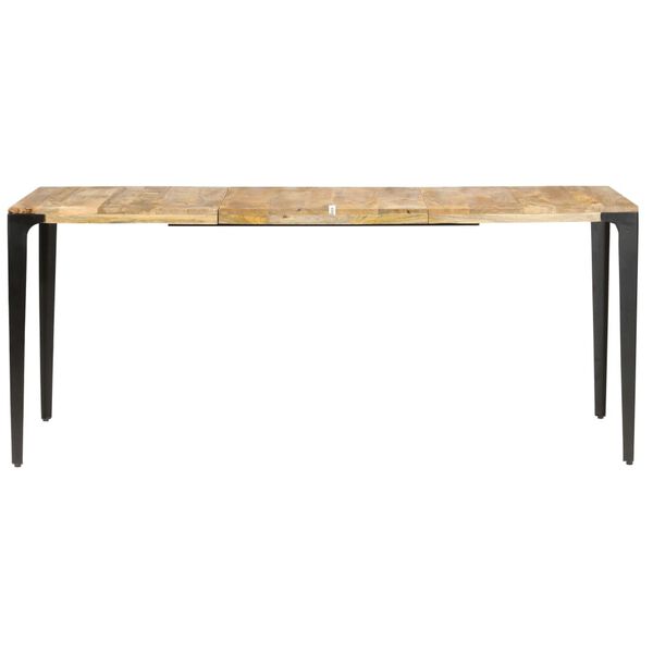 vidaXL Dining Table 180x90x76 cm Solid Mango Wood