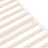 vidaXL Bed Frame without Mattress White Solid Wood 75x190 cm Small Single