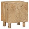 vidaXL Handmade Bedside Cabinet Teak Brown 40 x 30 x 45 cm