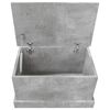 vidaXL Storage Box Concrete Grey 50x30x28 cm Engineered Wood