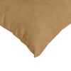 vidaXL Sofa Pillows 2 pcs Brown 60 x 60 cm Corduroy Fabric
