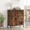 vidaXL Sideboard Smoked Oak 69.5 x 33 x 82 cm Engineered Wood