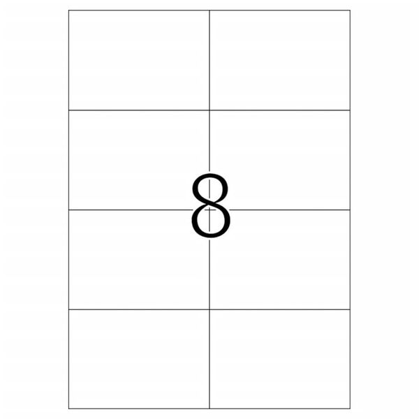 HERMA Permanent Labels PREMIUM A4 105x74 mm 100 Sheets