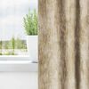 vidaXL Velvet Curtains with Curtains 2 pcs Cream 140 x 140 cm Velvet