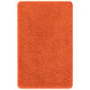 vidaXL Anti-slip Bath Mat Set 2 pcs Orange PP
