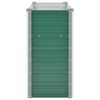 vidaXL Garden Raised Bed Galvanised Steel 100x40x77 cm Green
