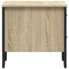 vidaXL Bedside Cabinet Sonoma Oak 40x41x40 cm Engineered Wood