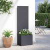 vidaXL Garden Privacy Screen Anthracite 50 x 140 cm Cold-rolled steel
