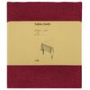 vidaXL Table Cloth 5 pcs Rectangular Wine Red 140 x 220 cm
