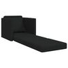 vidaXL Folding Sofa Bed 61cm Black Fabric