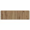 vidaXL 5 Piece TV Cabinet Set Wall-mounted Artisan Oak Engineered Wood