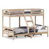 vidaXL Bunk Bed without Mattress 80x200/120x200 cm Solid Wood