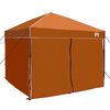 vidaXL Pop-up Canopy Tent Orange 250 x 250 cm Fabric