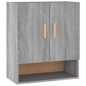 vidaXL Wall Cabinet Grey Sonoma 60x31x70 cm Engineered Wood