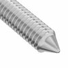 vidaXL Screw 12 pcs Silver M6 x 50 mm Steel