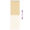 vidaXL Roller Blind Blackout Beige 75x230 cm Fabric Width 70.7 cm Polyester