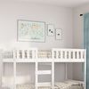 vidaXL Children's Bed without Mattress White 80x200 cm Solid Wood Pine