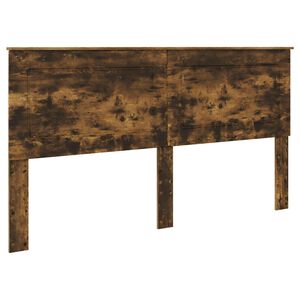 vidaXL Headboard Smoked Oak 100 cm Engineered Wood