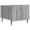 vidaXL Coffee Table Grey Sonoma 49 x 50 x 42 cm Engineered Wood