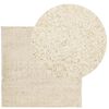 vidaXL Shaggy Rug PAMPLONA High Pile Modern Gold 200x200 cm