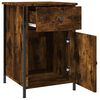 vidaXL Bedside Cabinets 2 pcs Smoked Oak 40x42x60 cm Engineered Wood