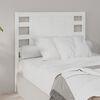 vidaXL Headboard White 81x4x100 cm Solid Wood Pine