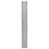 vidaXL Garden Fence Posts 20 pcs Silver 160 cm&nbsp;Galvanised Steel