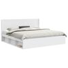 vidaXL Bed Frame with Storage and Headboard 3 pcs Engineered Wood