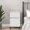 vidaXL Bedside Cabinet White 40x35x70 cm