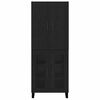 vidaXL Highboard 2 pcs Black Oak 69.5 x 34 x 180 cm