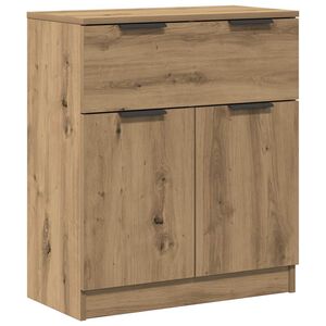 vidaXL Sideboard Artisan Oak 60x30x70 cm Engineered Wood